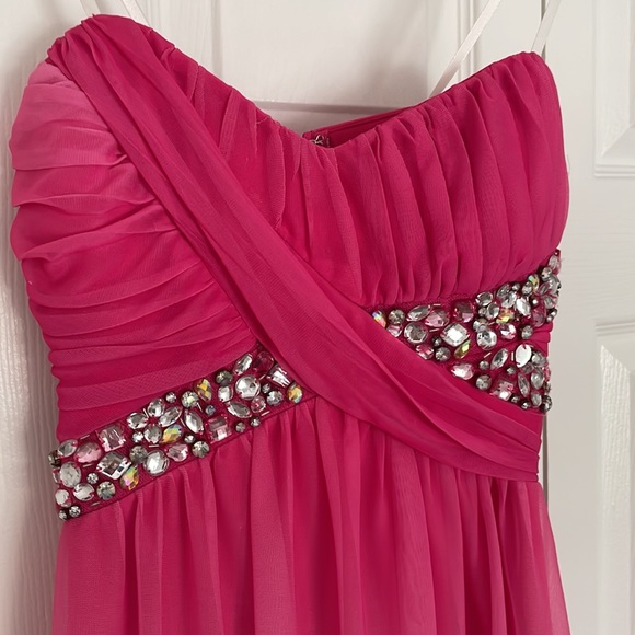 Pink Prom Gown - Picture 2 of 6